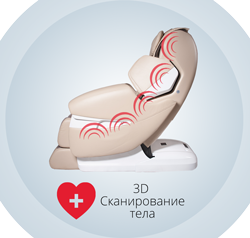 интеллектуальное сканирование тела массажным кресло iRest SL-a85-1